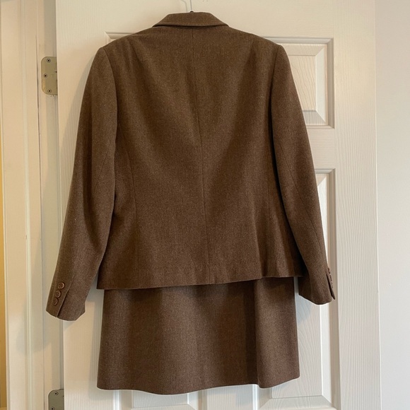 Pendleton vintage brown skirt suit 100% wool - Made in USA - Picture 3 of 7